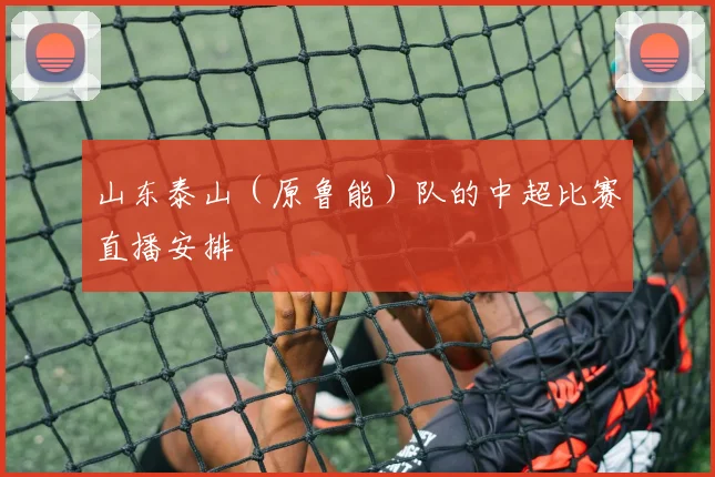 山东泰山（原鲁能）队的中超比赛直播安排